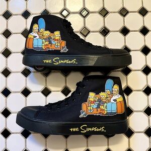 The Simpsons Heelys Men’s Size 9 NEW